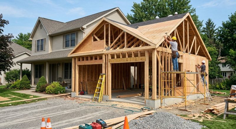 Wood Garage Installation in Summerville, SC