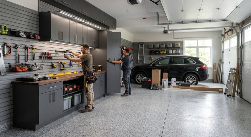 Wood Garage Installation in Summerville, SC