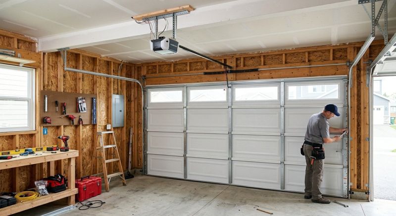 Wood Garage Installation in Summerville, SC